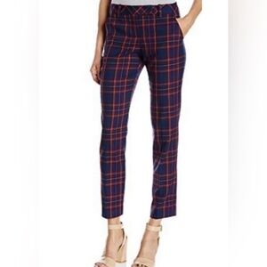 Trina Turk Aubree Plaid Ankle Trousers
Size 8
